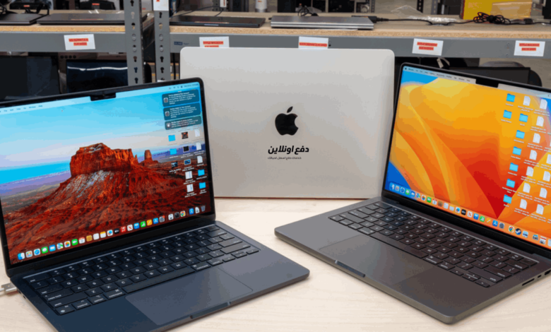شراء أجهزة MacBook بالتقسيط